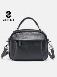 Women Crossbody Bag Multi-Space Fashion Design Handbag Large Capacity Genuine Soft Leather Lightweight Single Shoulder Bag Trend