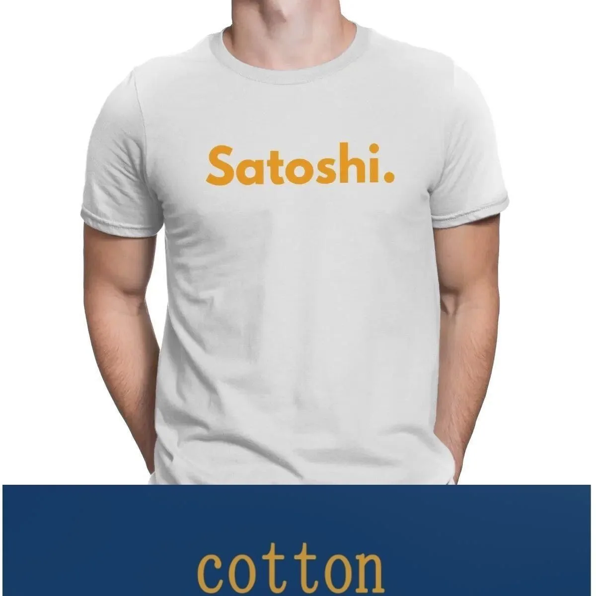 Blockchain Bitcoin Satoshi T Shirt Punk Men Tees Summer Clot