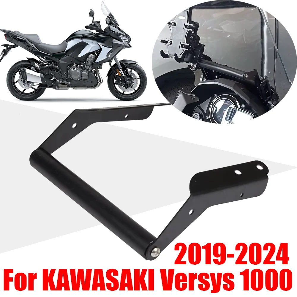 For KAWASAKI Versys 1000 SE GT 1000SE Versys1000 2019 - 2024 Motorcycle Mobile Phone Stand Holder Support GPS Navigaton Bracket