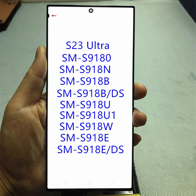 s23ultra-68-120hz-defective-super-amoled-single-sale-pulled-parts-screen-for-samsung-display-s23-ultra-5g-s918b-ds-918u-918w