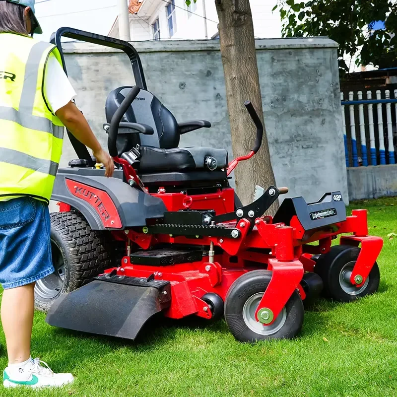 Crusher Professional Commercial Zero-Turn Mower 48-inch Cutting Deck Ideal for Park and Landscape Maintenance