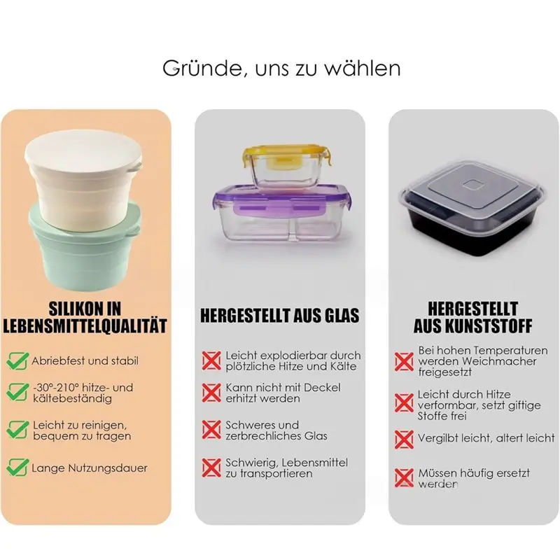 Pizza Dough Proofing Box with Lid Multi-Functional Foldable Non-Stick Silicone Bread/Pizza/Toast Proofing Box