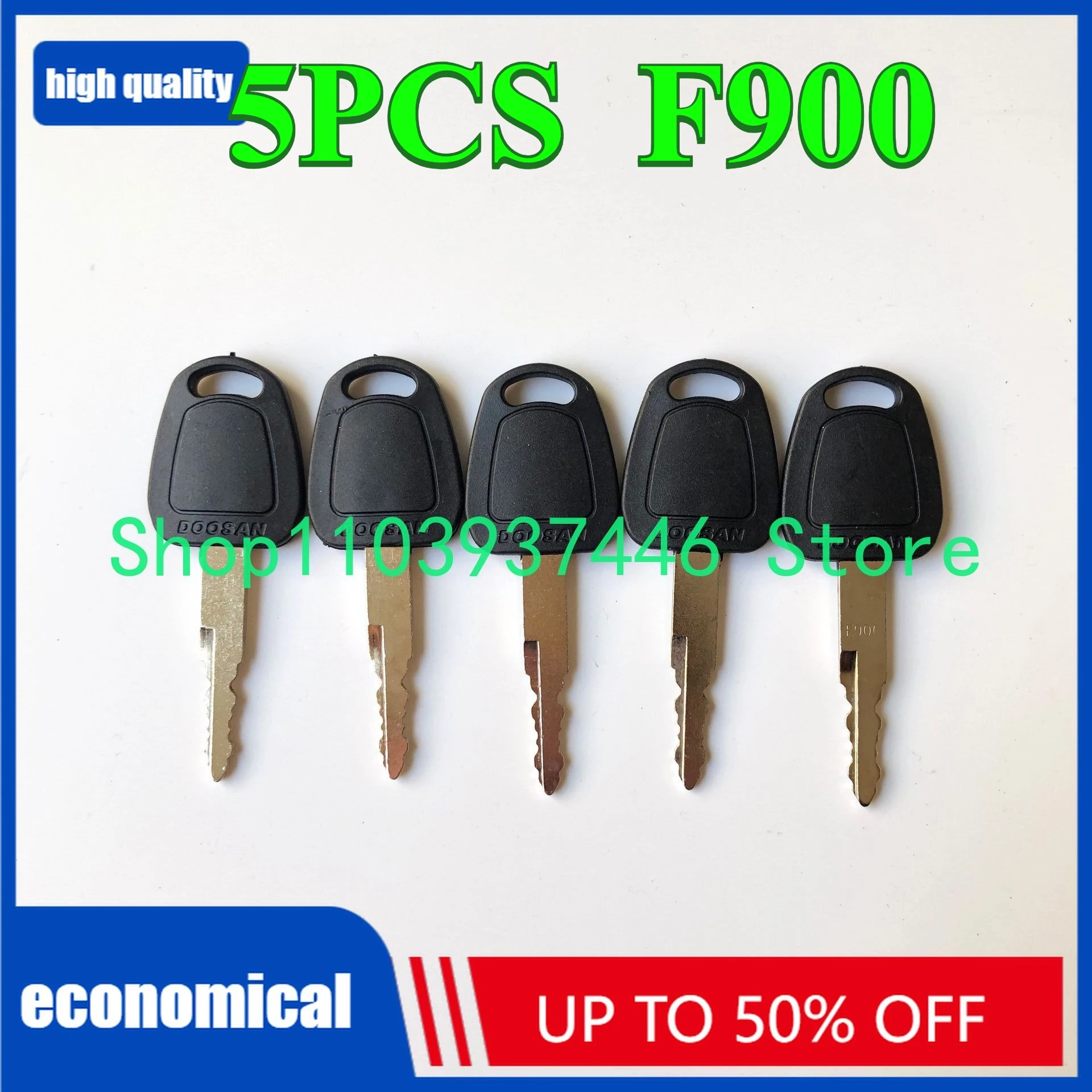 

5pcs F900 Key For Terex Excavator Ignition Keys K1009605B