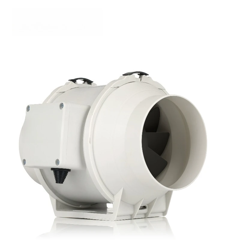 Mixed flow inline duct fan 100V 240V ventilation duct fan extractor, suitable for planting tents, CE certified