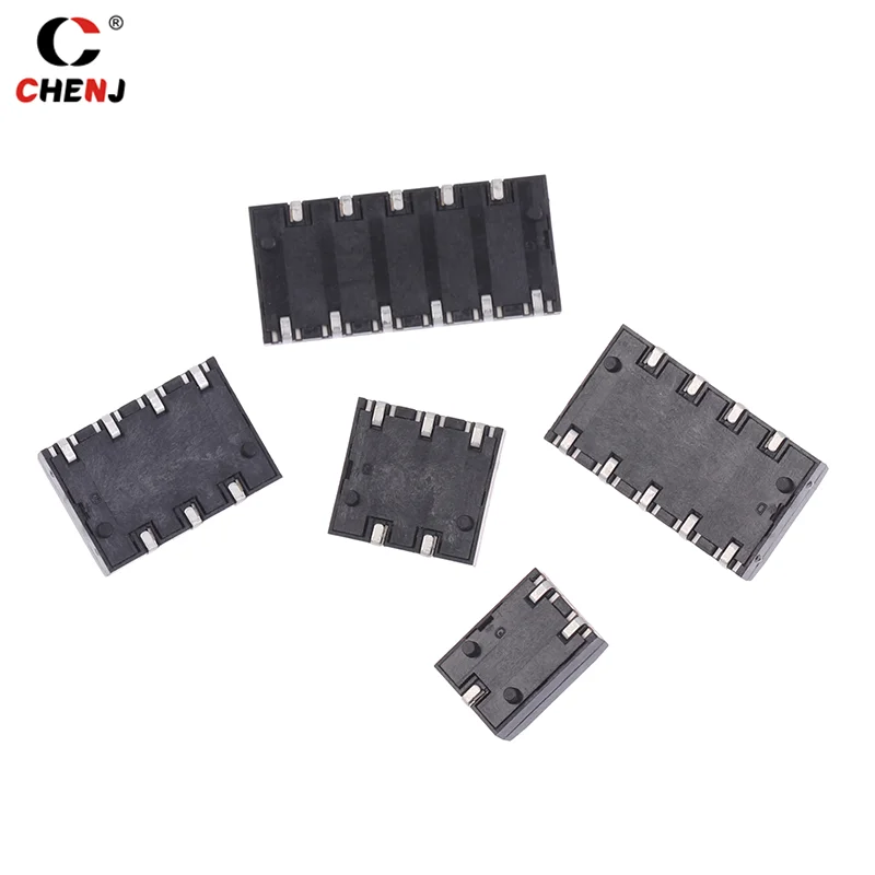 1PC 2P 3P 4P 5P 6P 6Pin Mannelijke Connector Power Opladen Zetel batterij Connectors Lente Compressie Contact 4mm Toonhoogte