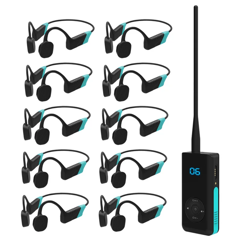 سماعة رأس جديدة للتدريب الرياضي على السباحة مع توصيل عظمي مع اتصال في الوقت الحقيقي #5