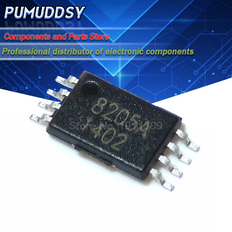 

100PCS 8205 8205A CEG8205A FS8205A MSOP8 The new quality is very good work 100% of the IC chip