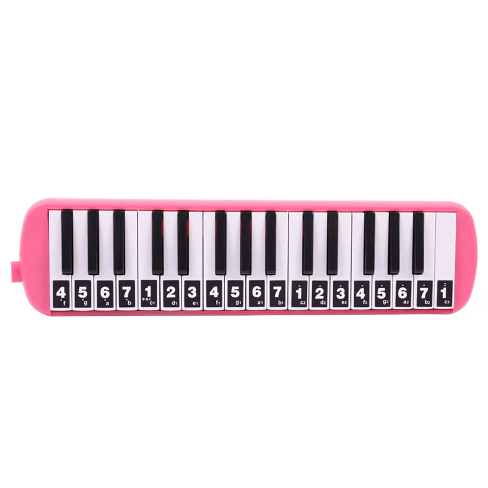

Keyboard Stickers Mouth Organ Simple Melodica USB Beginner Black Paper Heightening