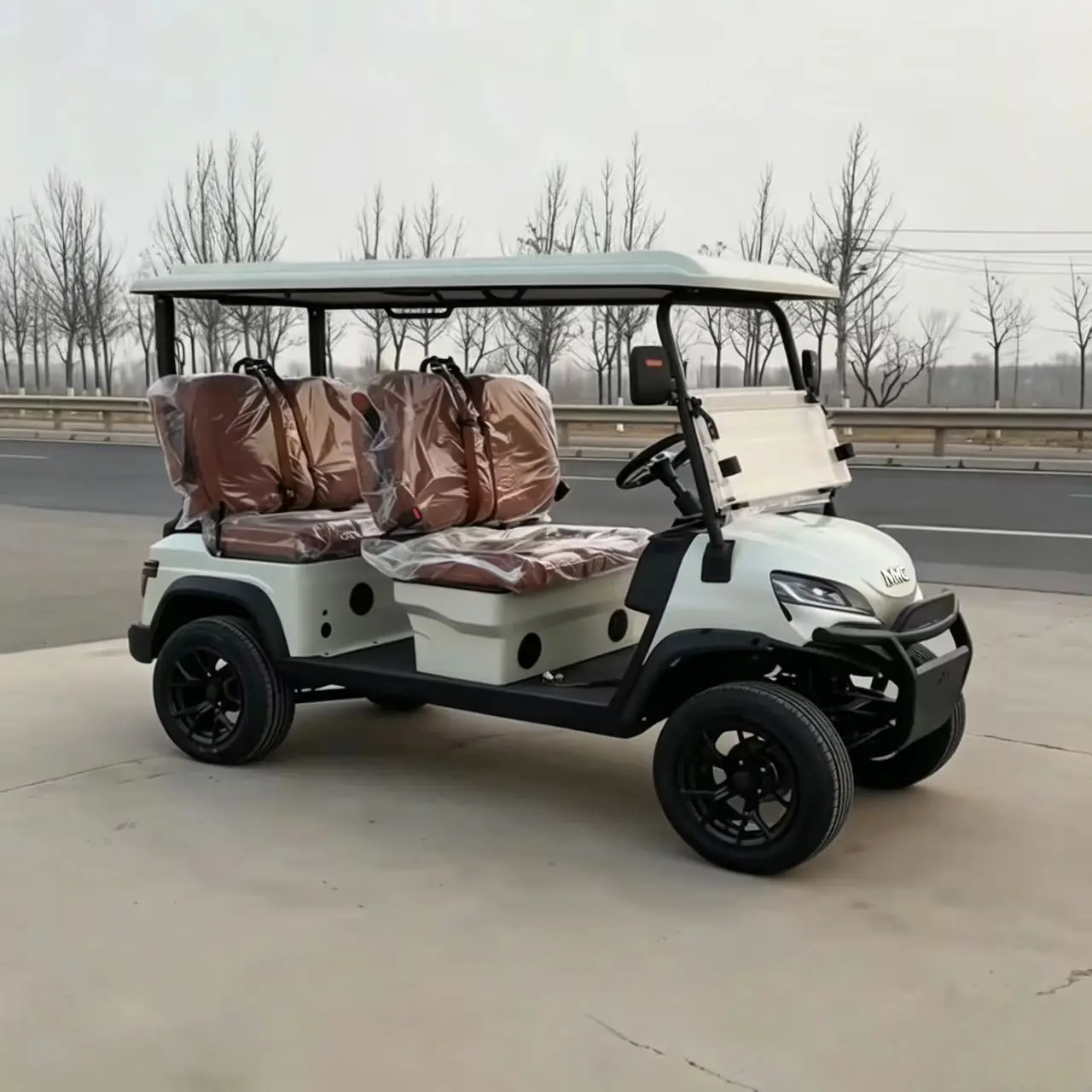 4WD Electric Golf Cart 4000/5000/7000W 48/60/72V 2-8 Seater Tourist Bus Club Car Hunting Car - Factory Exclusive Model