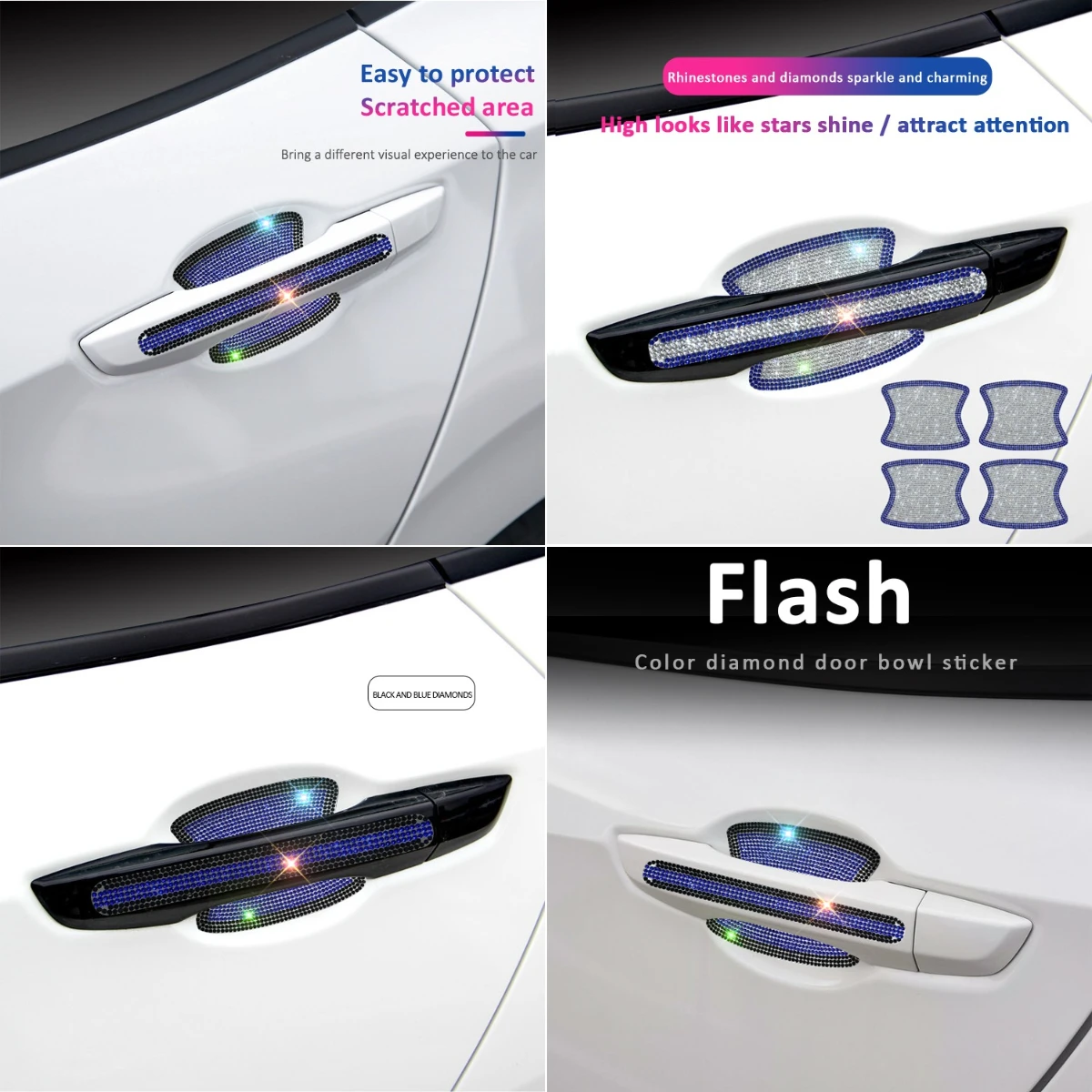 

Car Door Handle Door Bowl Sticker Protection Car For Seat Leon Ateca Ibiza Arona Tarraco Alhambra Mii Toledo Exeo Cupra Car For