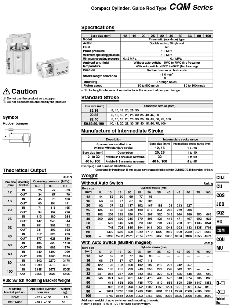 CQMB-Serie Kompakter Pneumatikzylinder mit Führungsschiene, doppeltwirkend, nichtmagnetisch, dünner Luftzylinder CQMB12 16 20 25 32 40 AFR Marke – Detail 4