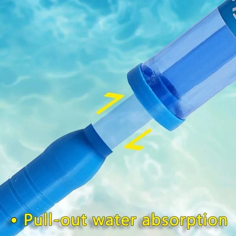 Pistola de água pulverizada para fogos de artifício, para crianças, verão, ar livre, brinquedo interativo, piscina, praia, gramado, água blaster para atividades de natação