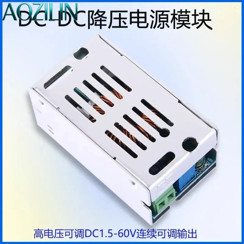 AOZILIN For High Voltage Buck Converter Module 90V 72V 60V 36V 24V 12V to 1.5-60V Adjustable Step Down Power Supply Board 6A