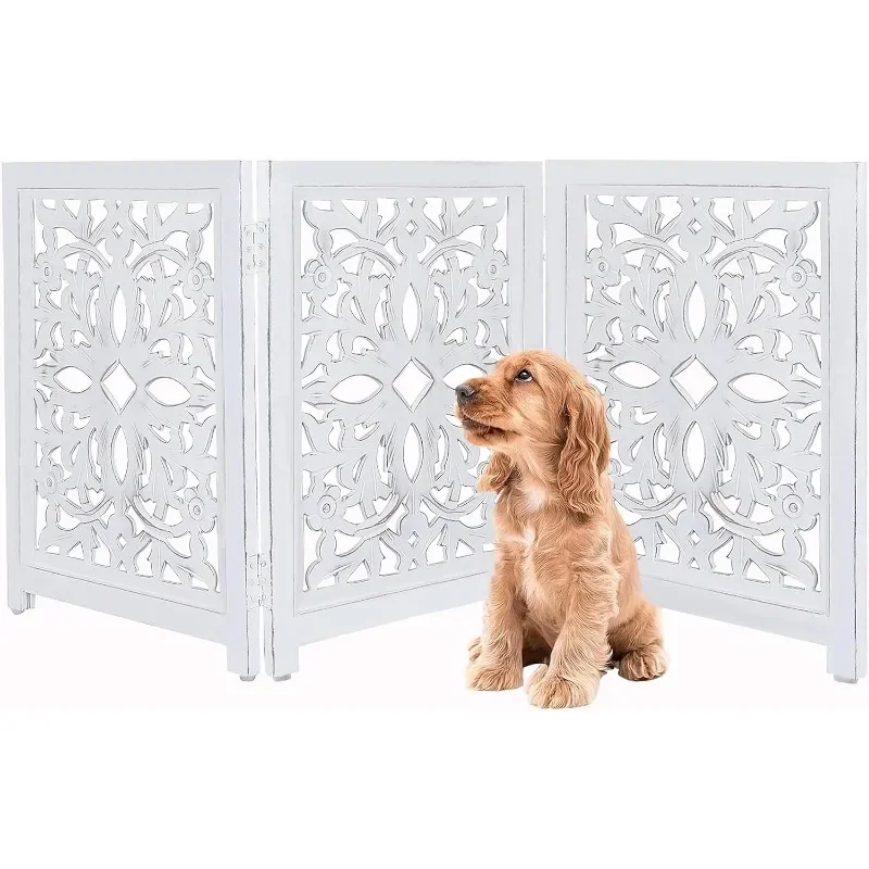 

Dog Gates for The House,Pet Gate for Dog,Pet Gate,Gate for Dog Indoor, Dog Gate for Stairs,Puppy Gates,Safety Gates for Pets
