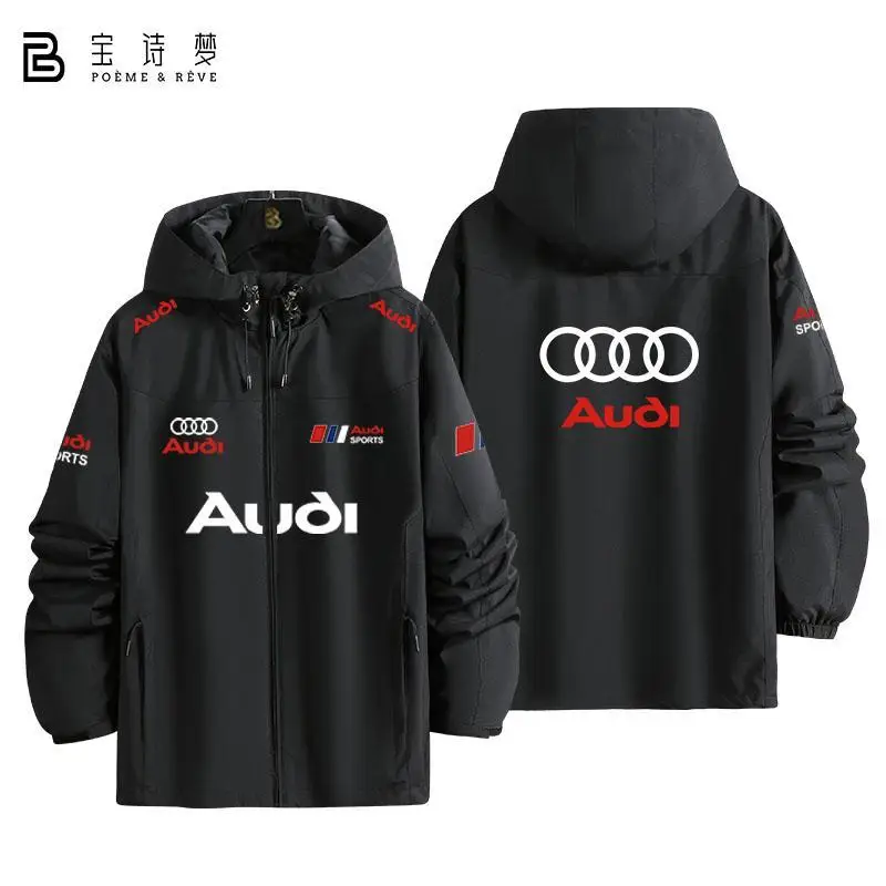 Audi Sport Audi high-performance sports RS series peripheral spring, autumn and winter three in one jacket jacket
