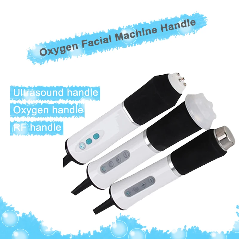 

CO2 Bubble Facial Beauty Device Handle Oxygenation RF Ultrasonic Spare Part Accessory for Professional Skincare Treatments