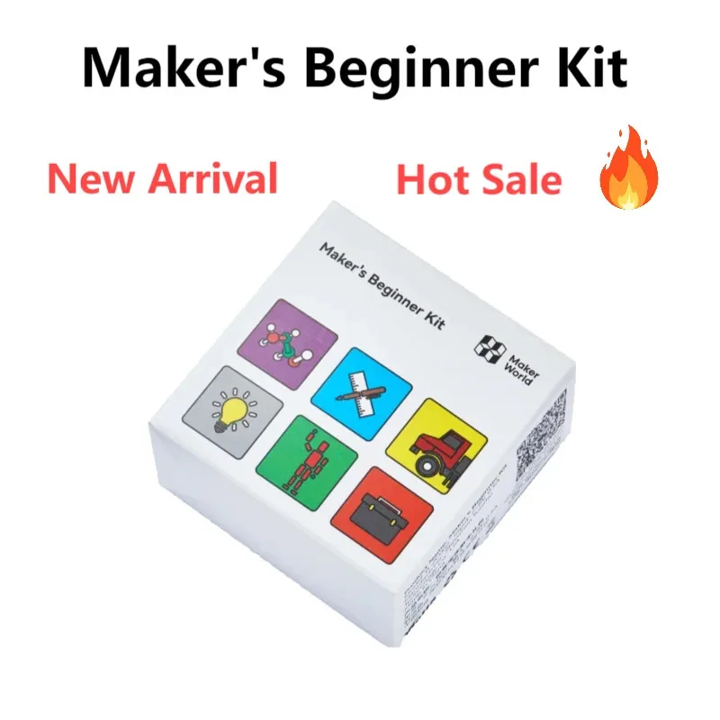 

Maker's Beginner Kit ZC002 for Bambu Lab Creative Model DIY Journey Component Gifts Hardware 3D Printers Parts and Accessories