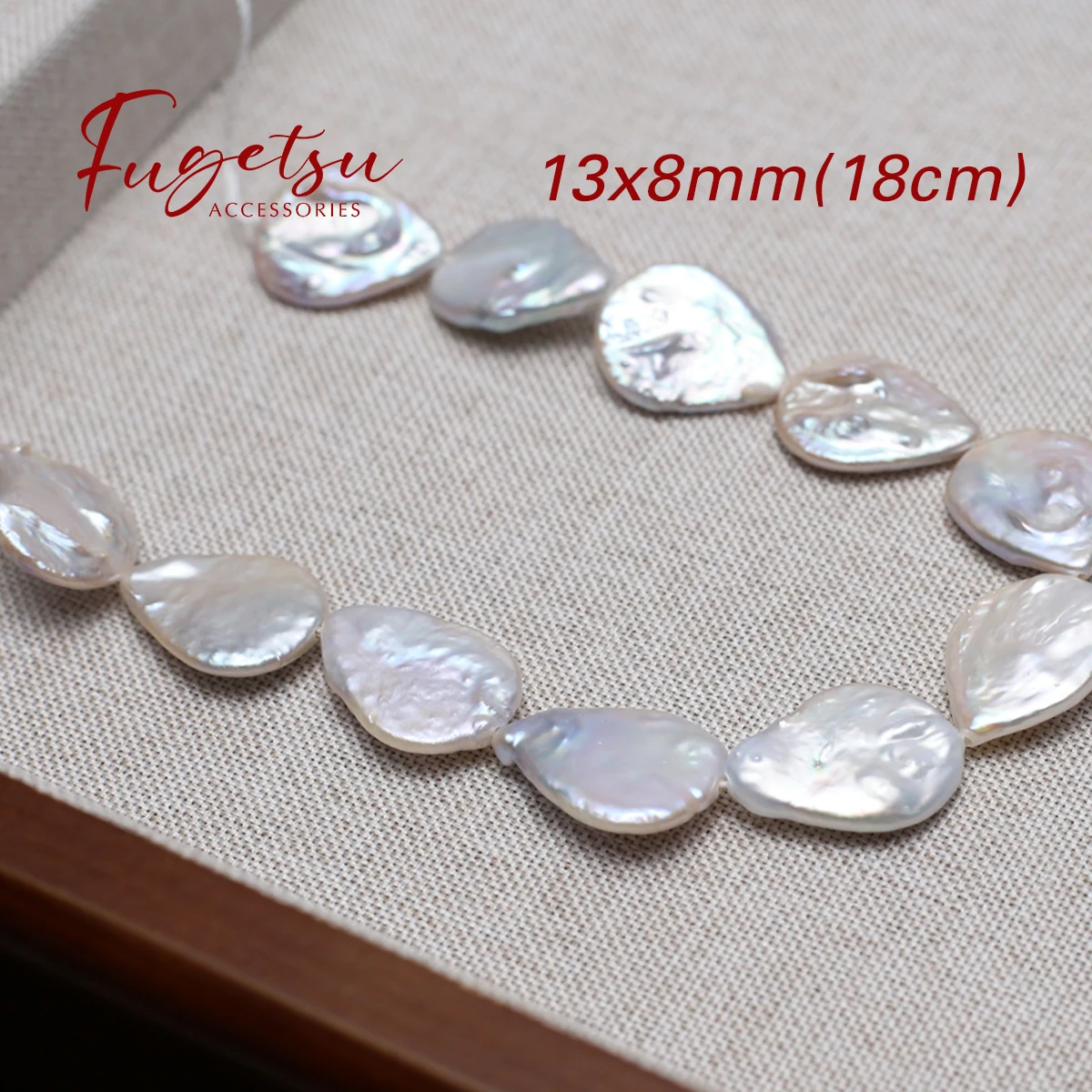 

Natural Freshwater Pearl Baroque Water Drop Shaped Beads for DIY Women Men Necklace Bracelets Jewelry Making Supplies Accessory