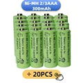 300mah 20pcs
