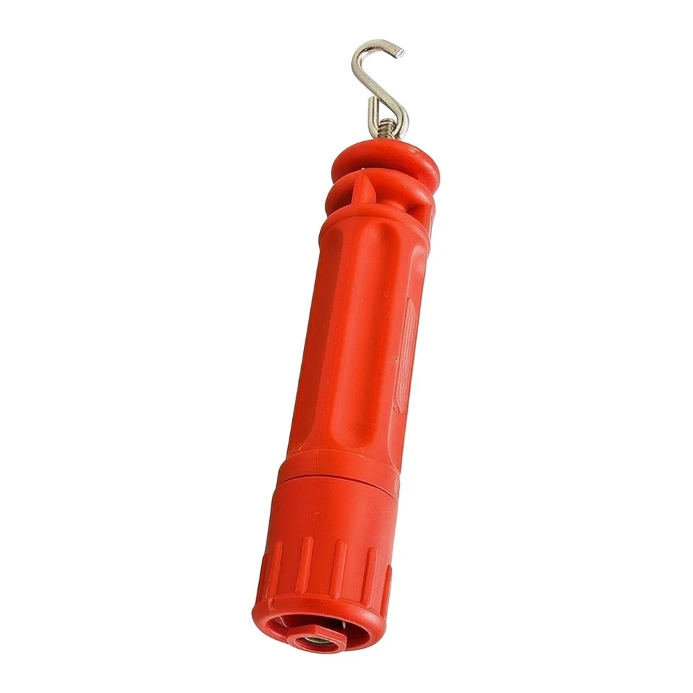 Swim Lane Line Tightener Red Made of Stainless Steel and PP for Pool Lane Stability Easy Installation No Assembly Required