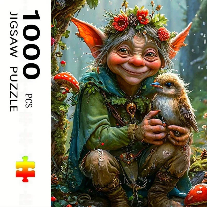 

Пазл-головоломка «Лесная фея» (500/1000 деталей), развивающая игрушка для детей, детские игры, рождественский подарок
