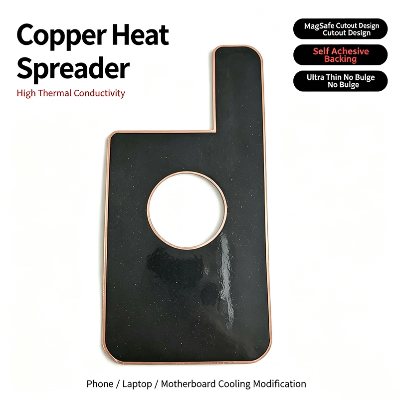 Self Adhesive Nano Copper Graphite Thermal Cooling Sheet for Phone Laptop CPU GPU Motherboard Heat Mod