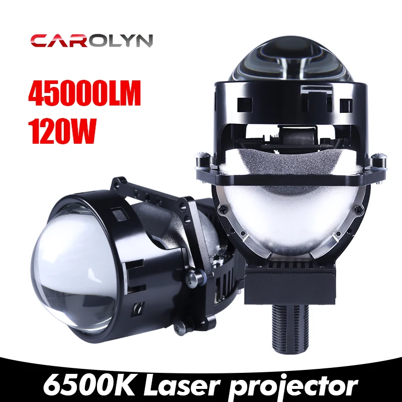 

Carolyn New Arrival Led Projector Lens H4 H7 Bi Led Projector Headlight Non-destructive Installation 9005 Projector Lens for Car