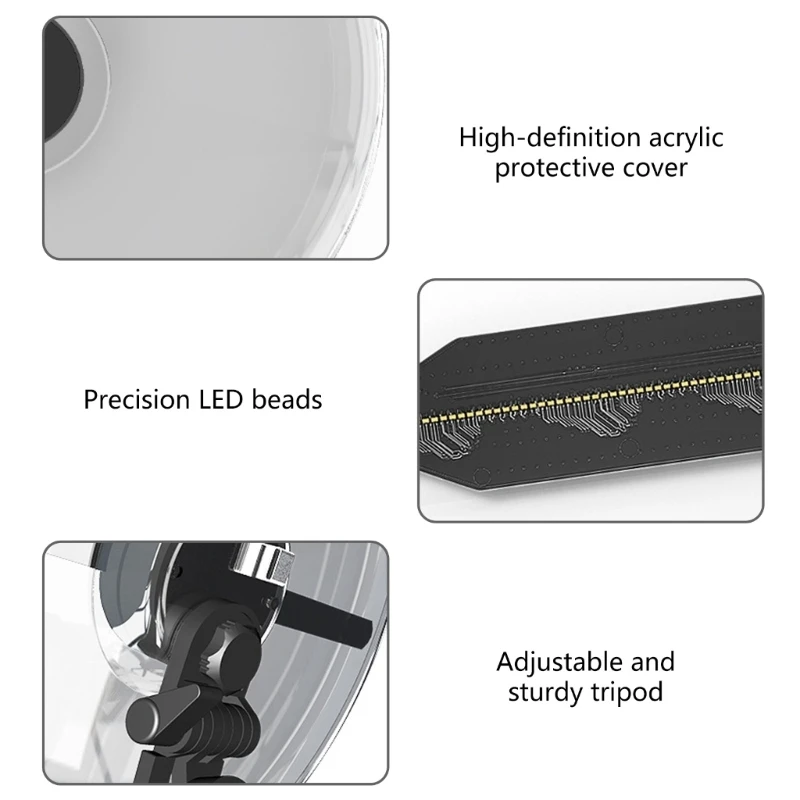 X90F Desktop 27cm 3D Small Fan Portable 3D Led Fan Projector