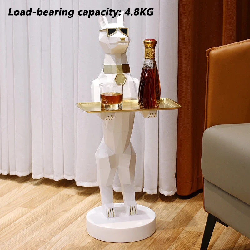 Resin Figurines Storage Tray Figurines Decoration Home Luxury Modern Miniatures Nordic Accessories Miniatures Holiday Gifts