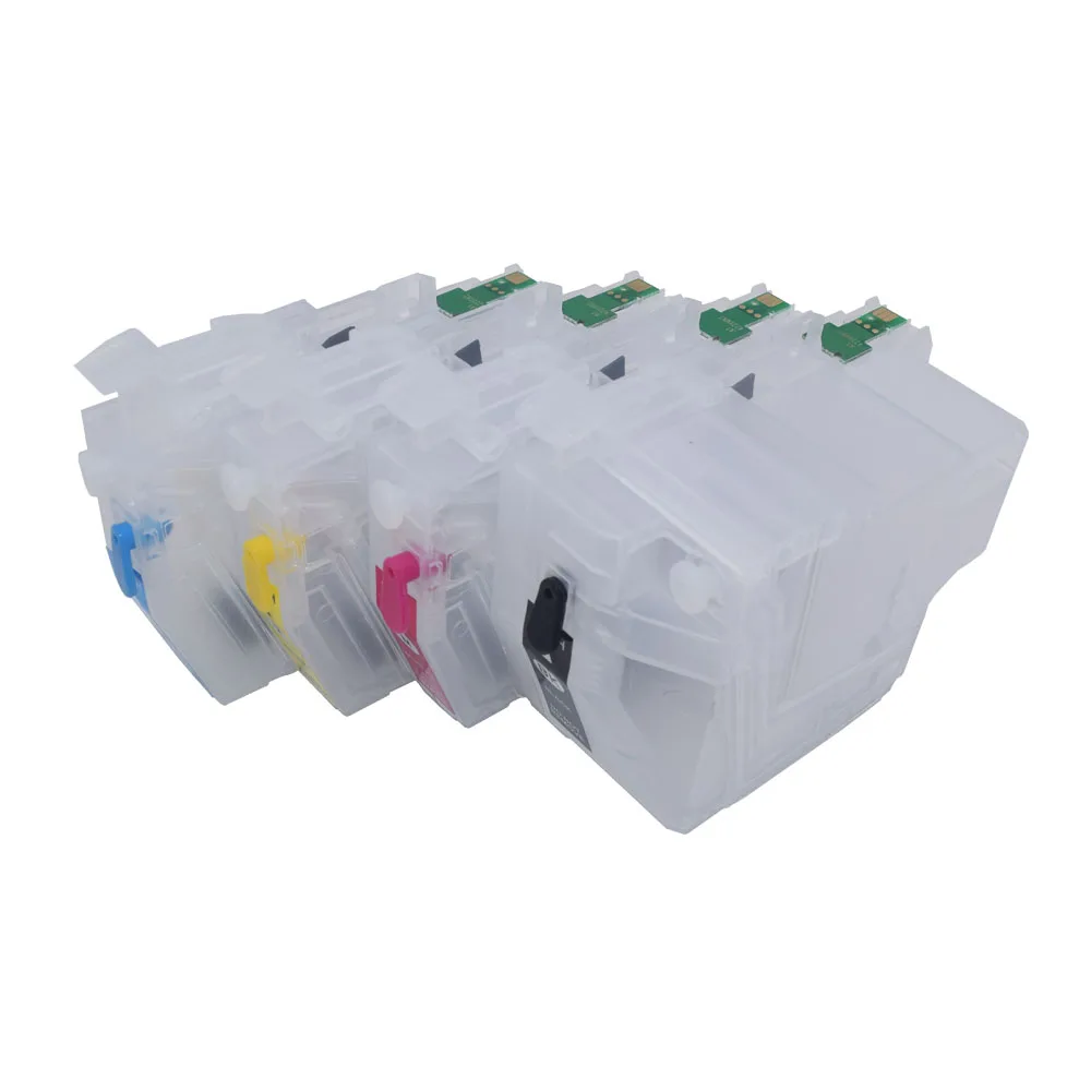 

LC422 LC422XL Refillable Ink Cartridge With Disposable Chip For Brother MFC-J5340DW MFCJ5345DW MFC-J5740DW MFCJ6540DW MFC-J6940D