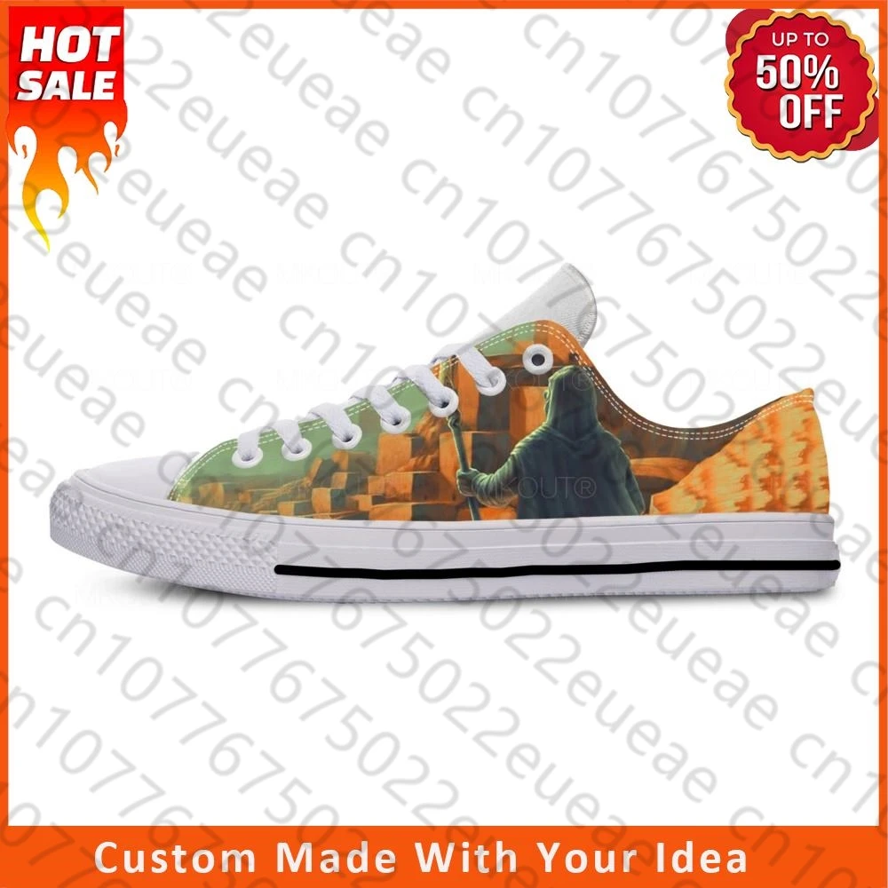 Zapatillas de tela informales para hombre y mujer, zapatos ligeros y transpirables con estampado 3D de dibujos animados, cómic, Manga, película, Dune, Frank, Billy