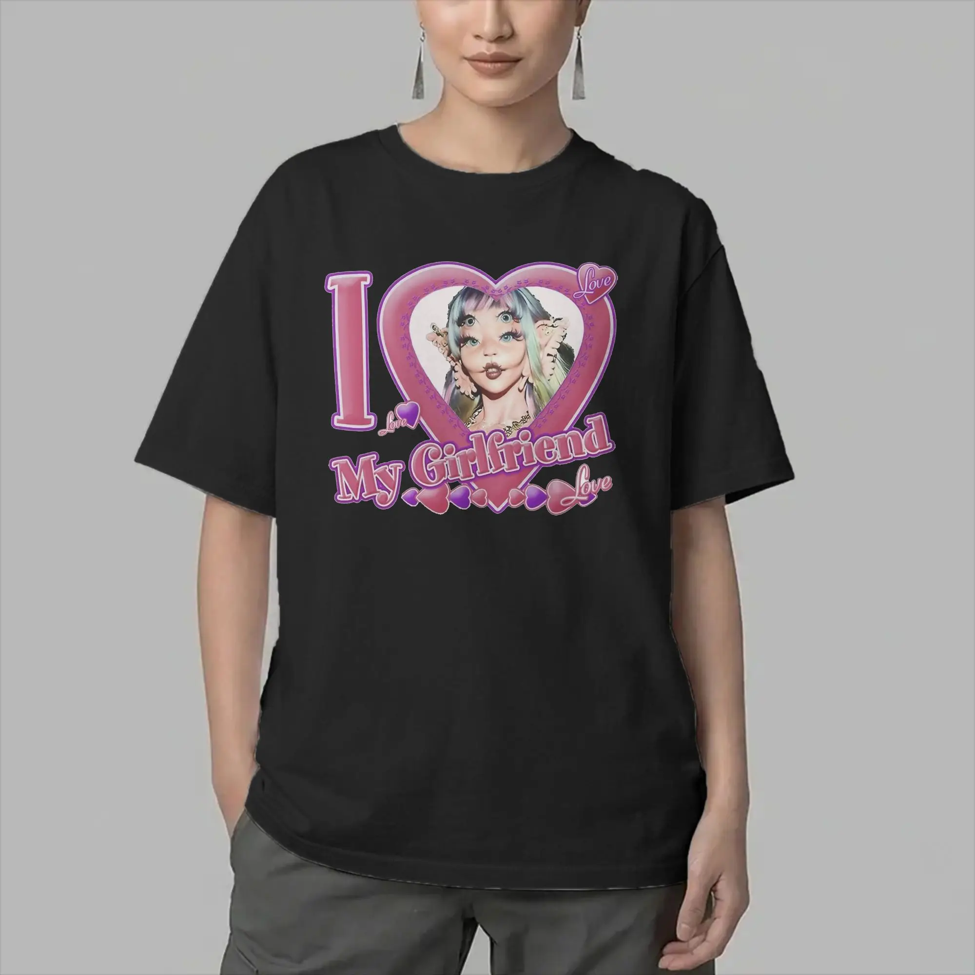 Humorous Melanies Martinez T-Shirt Men O Neck 100% Cotton T Shirt  Short Sleeve Tees Printed Clothing
