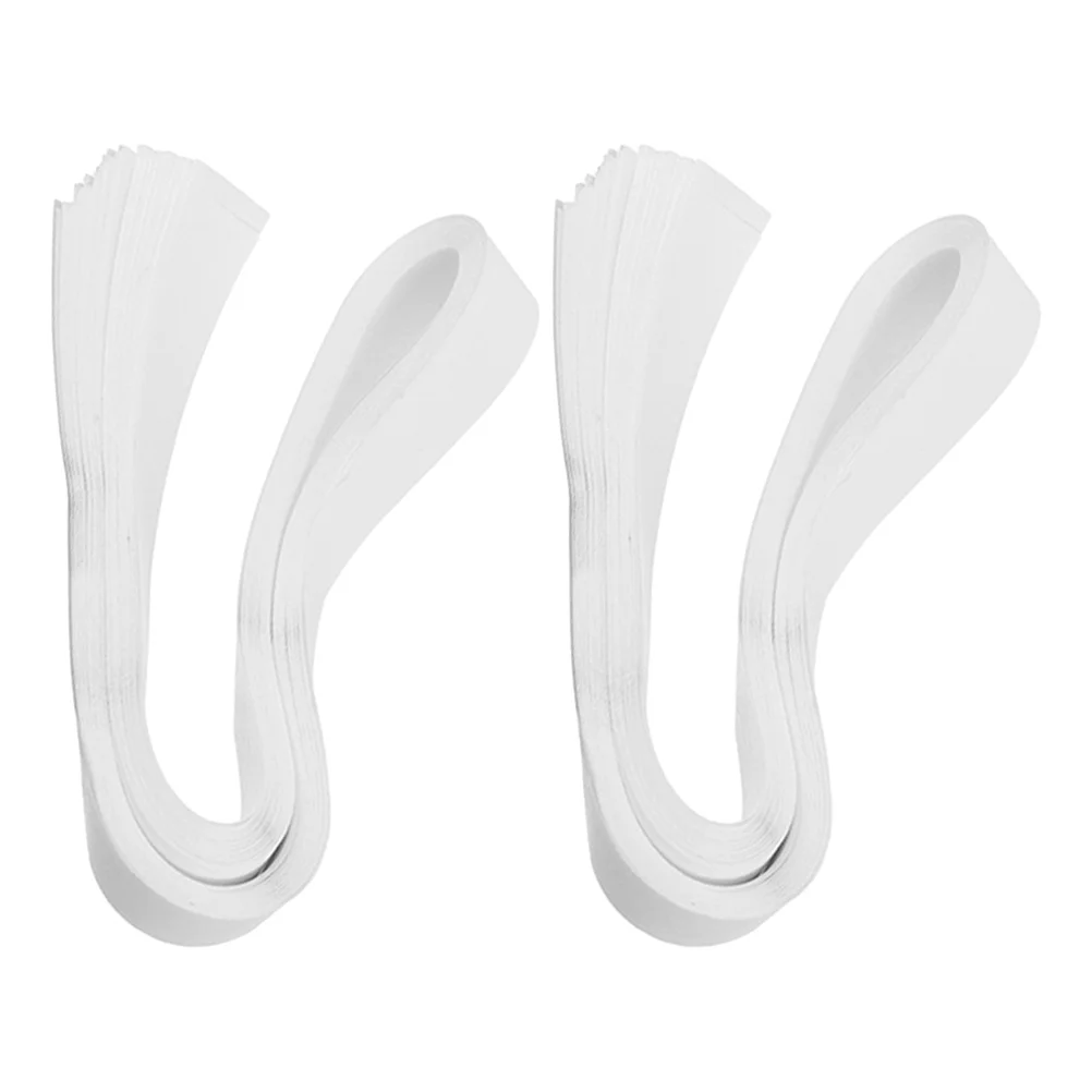 80 Pcs Banknote Paper Wrapping Straps Manual Money Currency White Wraps Convenient Bands