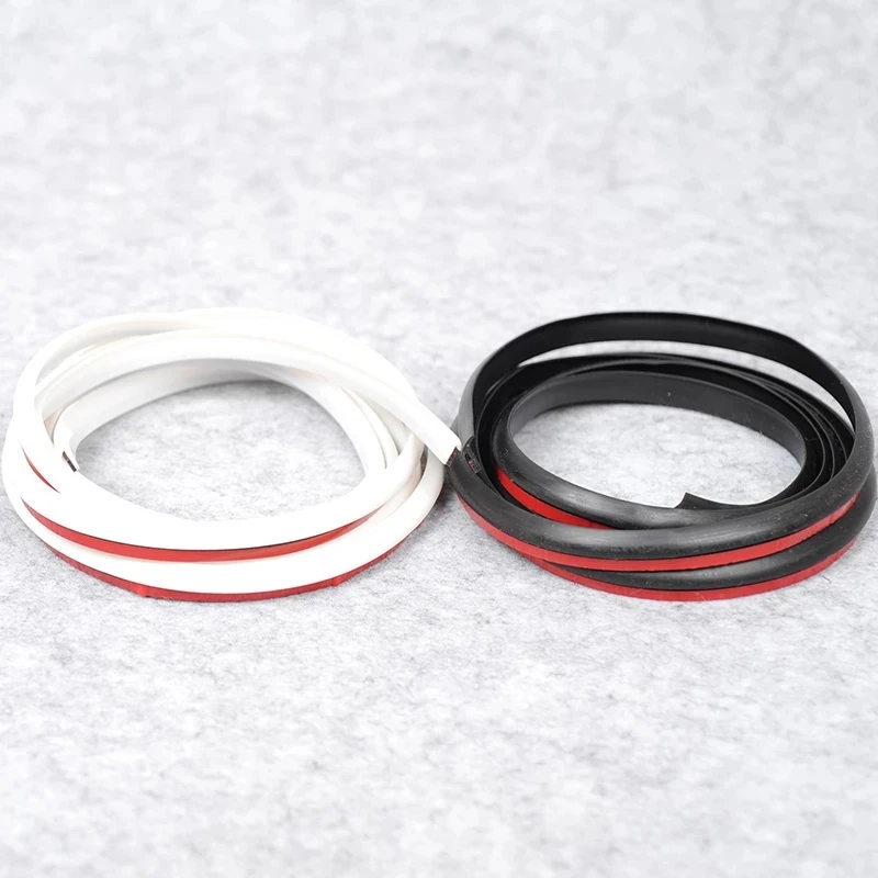 2m Universal Car Rubber Sealing Strip Car Seal Slanted T-Type automobile Seal Rubber Weatherstrip Flare Arch Trim