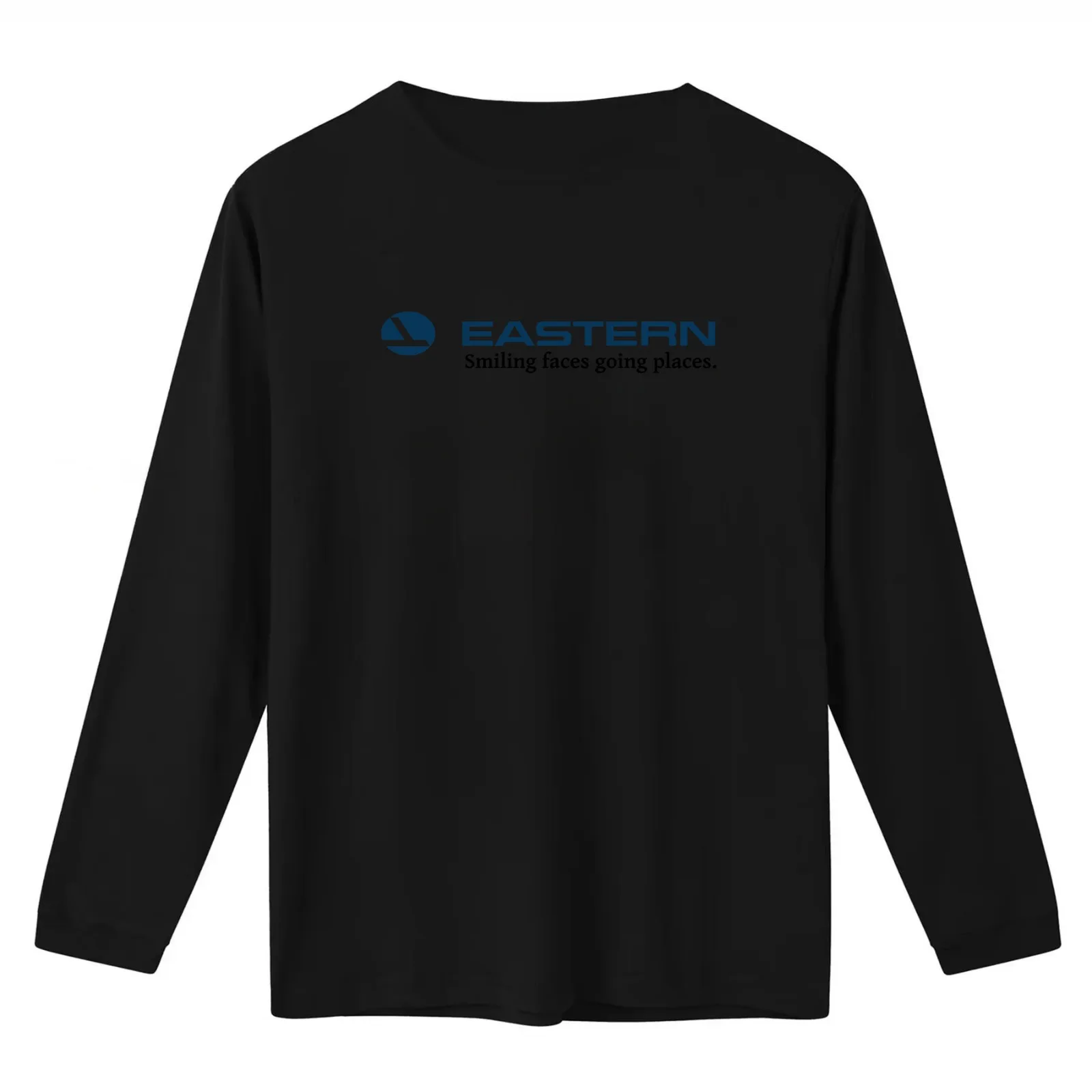 Eastern ad logo Smiling faces going places T-Shirt Summer Casual Cotton Tee Oversized Streetwear Tops Vintage Graphic Print