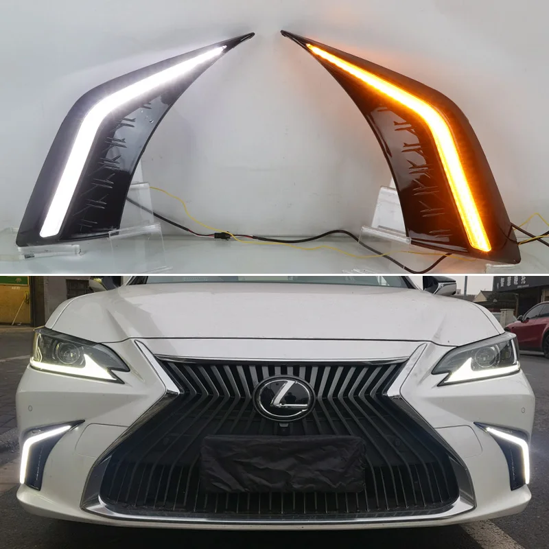 

Daytime Running Light Retrofit For Lexus ES200 ES250 ES300h 2018 2019 2020 2021 2022 LED Daylight DRL Lighting Accessories