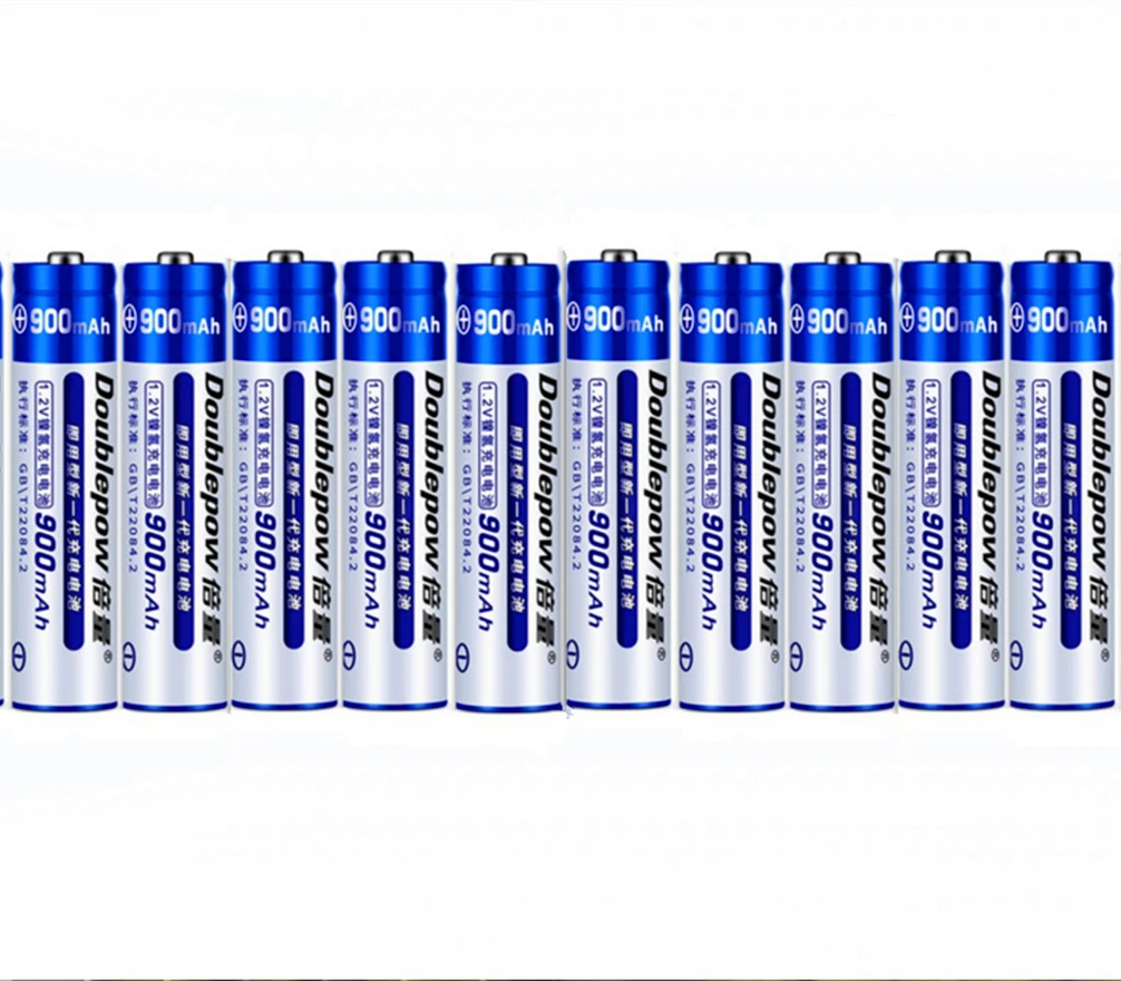 

10pcs/lot Original 1.2v 900mAh AAA rechargeable battery Ni-MH rechargeable battery AAA rechargeable battery for remote control