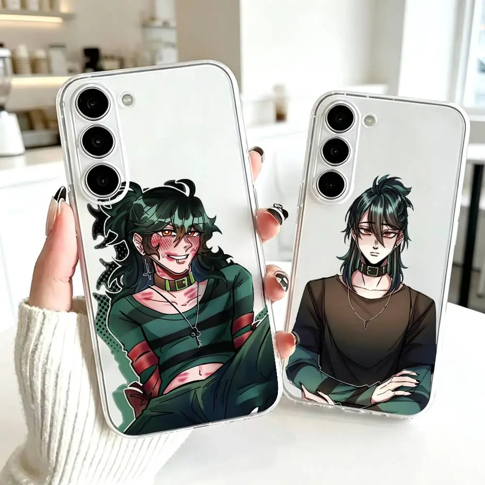 sol Brugmansia Phone Case Transparent Silicone Soft For SamsungA10,12,20,21S,30,31,40,50,51,52,70,71