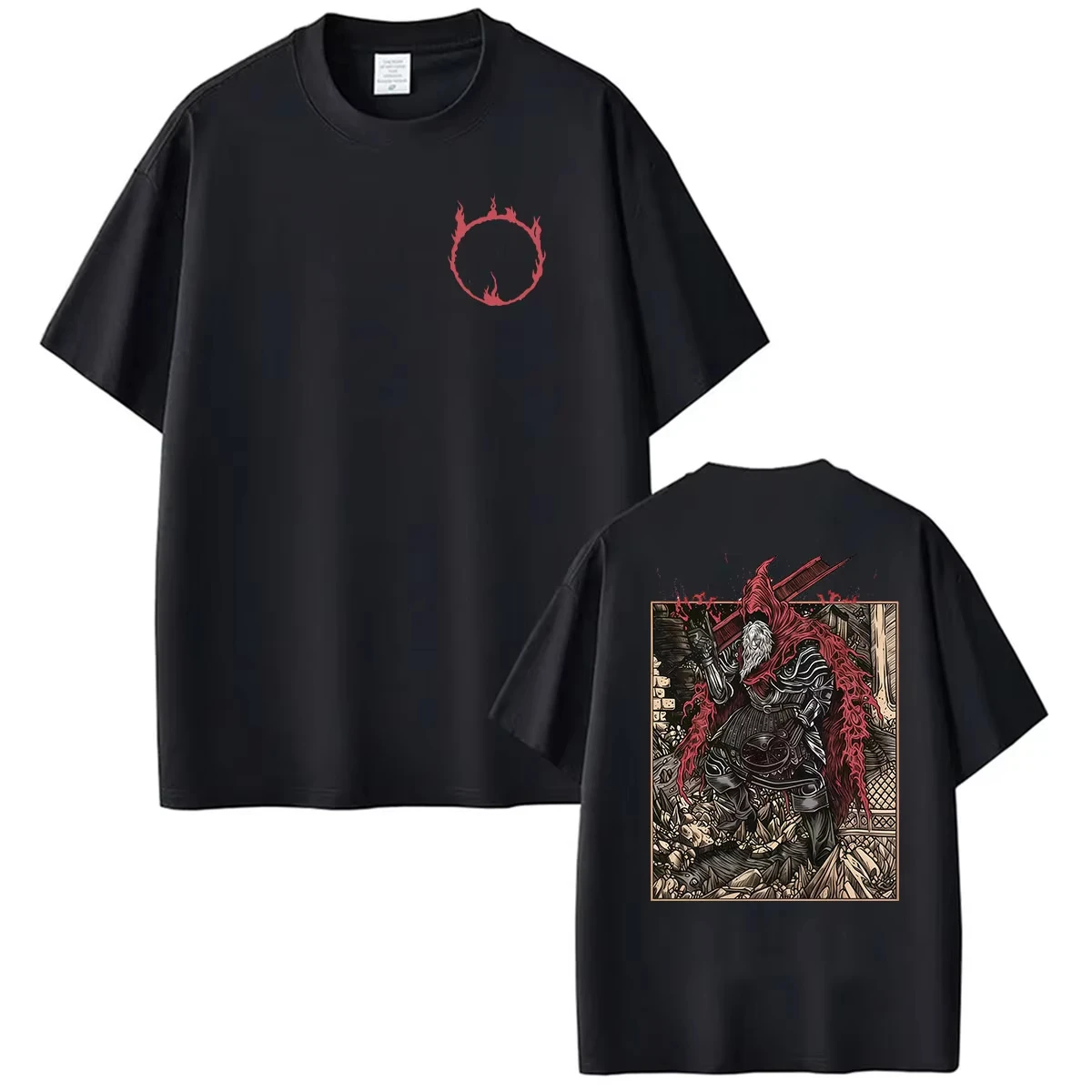 Dark Souls Slave Knight Gael Graphic Vintage T-Shirt 2026, M