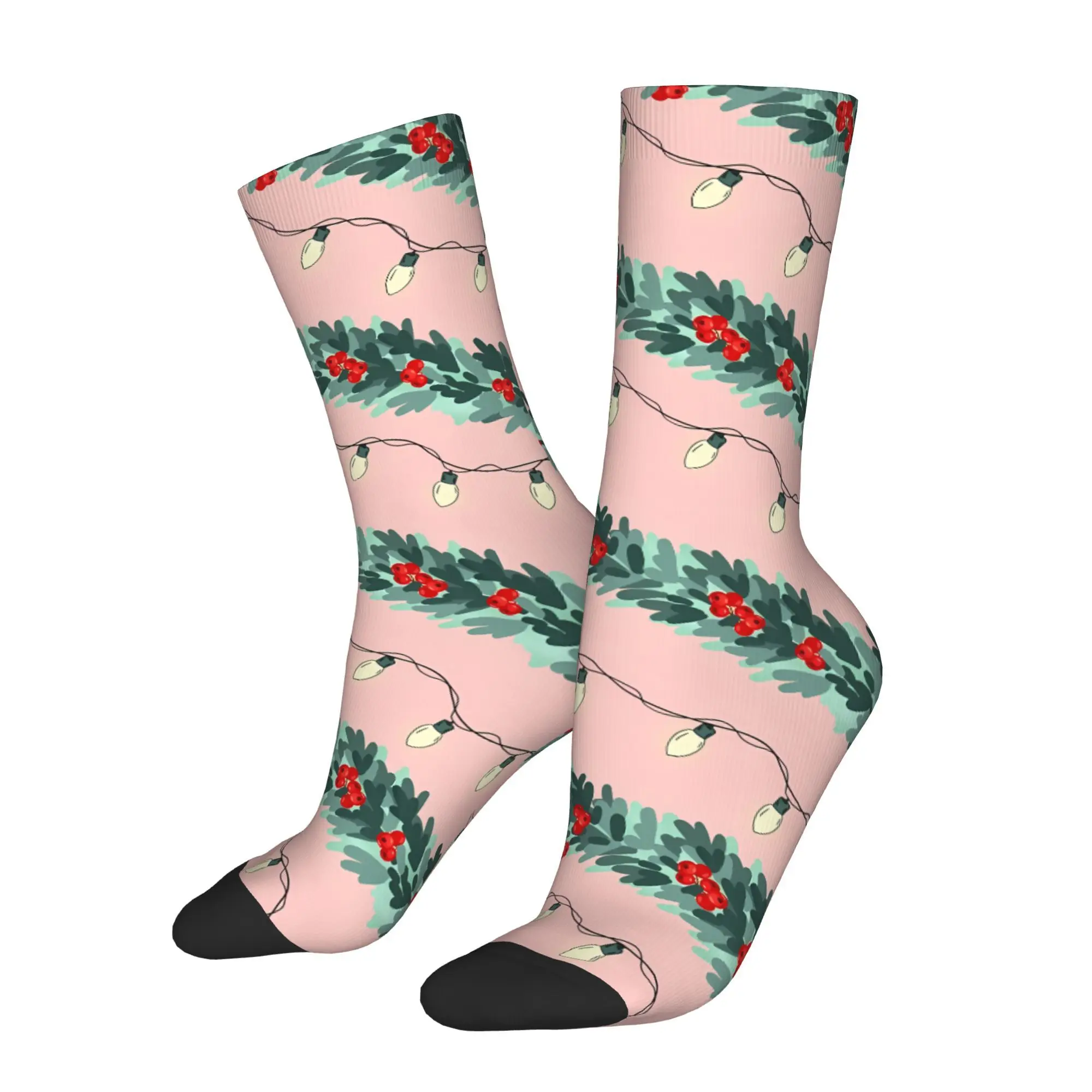 

Christmas Tree Sock Printed Man Polyester Fashion