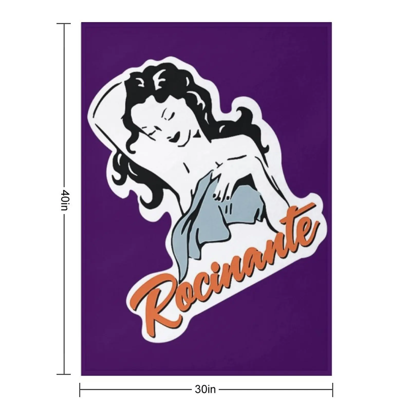 expanse rocinante logo Throw Blanket Plush Multi-Purpose For Sofa Thin Stuffeds Blankets