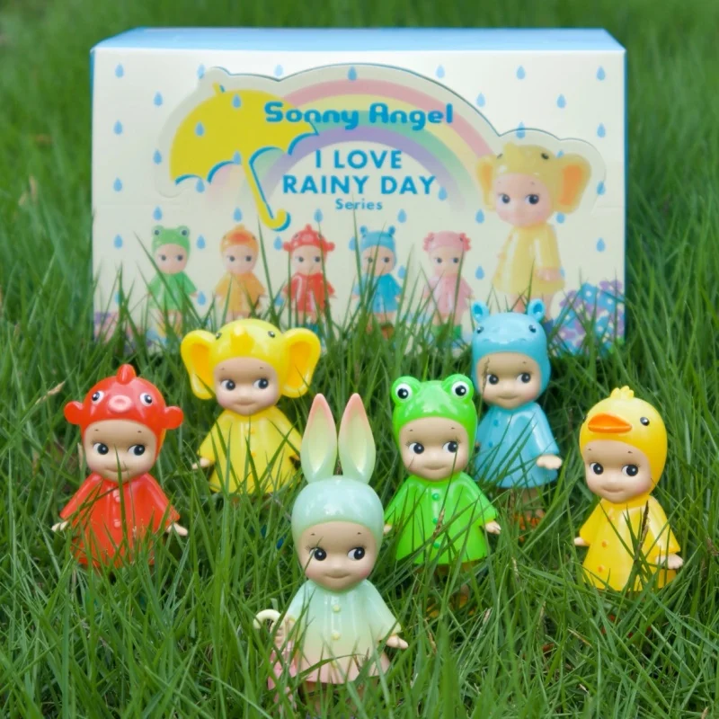 

In Stock Genuine Sonny Angel Product I Love Rainy Days Series Blind Box Desktop Ornament Surprise Kawaii Trendy Holiday Gift Toy
