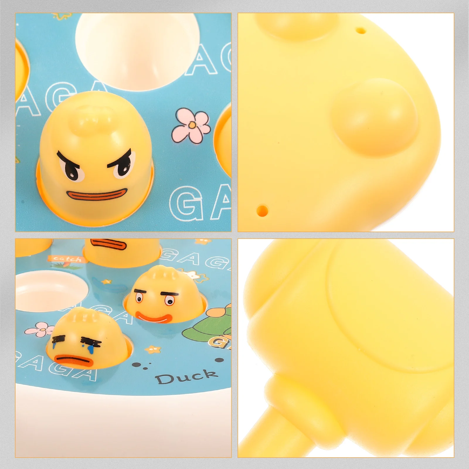 مجموعة واحدة من لعبة Duck Whack التعليمية، مطرقة تدق تفاعلية للأطفال الصغار، هدية تطوير المهارات المبكرة #2