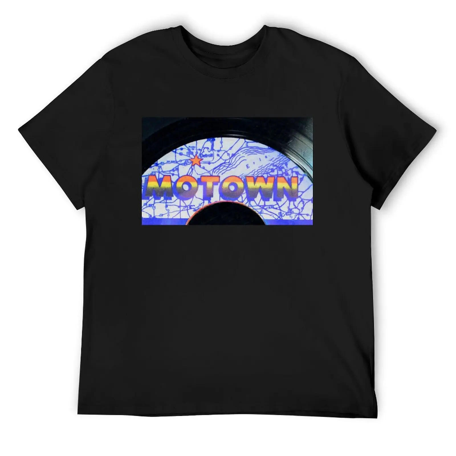 

Motown records label Art design B T-Shirt blanks cheap stuff tees oversized graphic tee sweat shirts, men