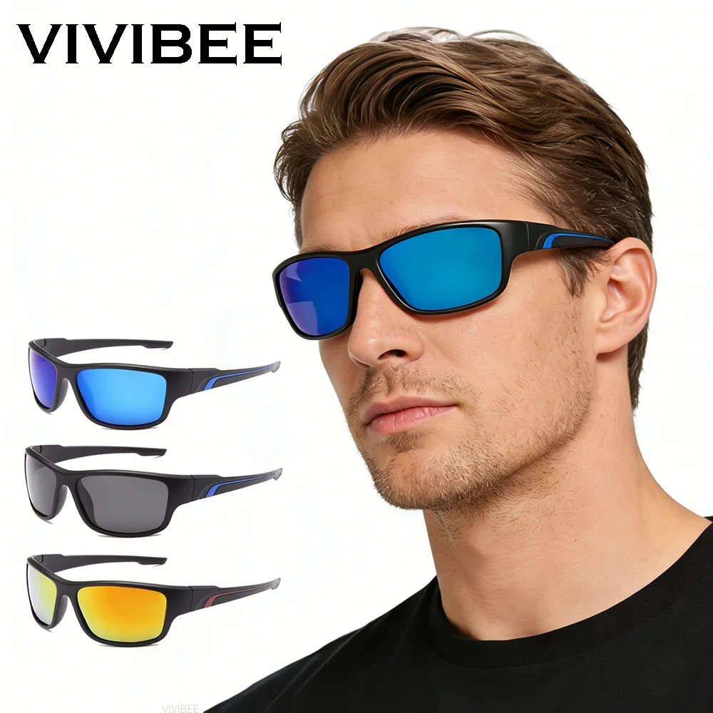 �y�Z�[�����zVIVIBEE �j���T�C�N�����O�Ό��T���O���X�X�|�[�c�S�[�O�����]�ԃ}�b�g�u���b�N�ނ� 2026 �����~���[�u���[���C�f�B���O�T���O���X