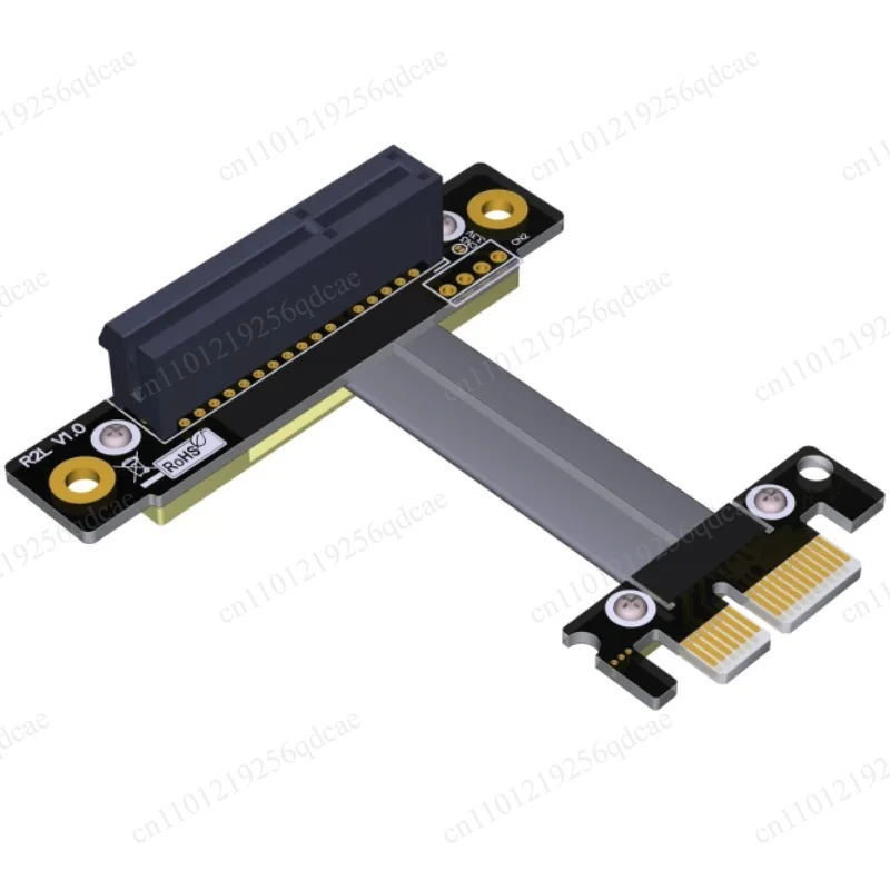 PCI-E x4 extension adapter x1 pcie 1x to 4x ADT R12SF 5CM-50CM
