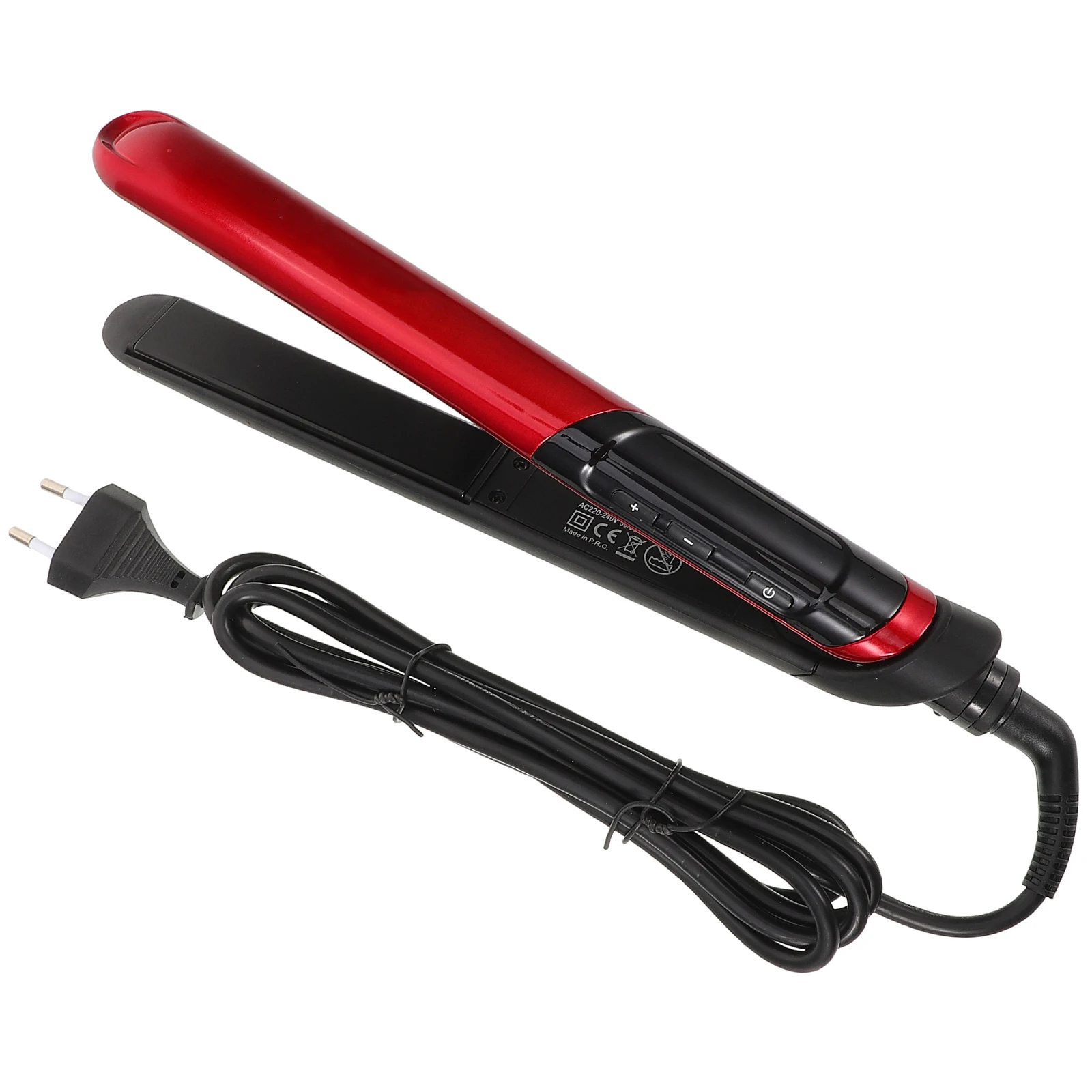 

Portable Hair Straightener for Women with Even Heat Distribution Lightweight Compact Design for Travel Daily Styling Shiny Frizz