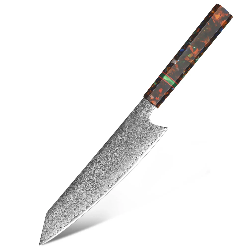 

XITUO Japanese Damascus Steel Kiritsuke Knife High Quality Kitchen Cleaver Knives Cut Vegetables Meat Sushi Chef Cooking Tools