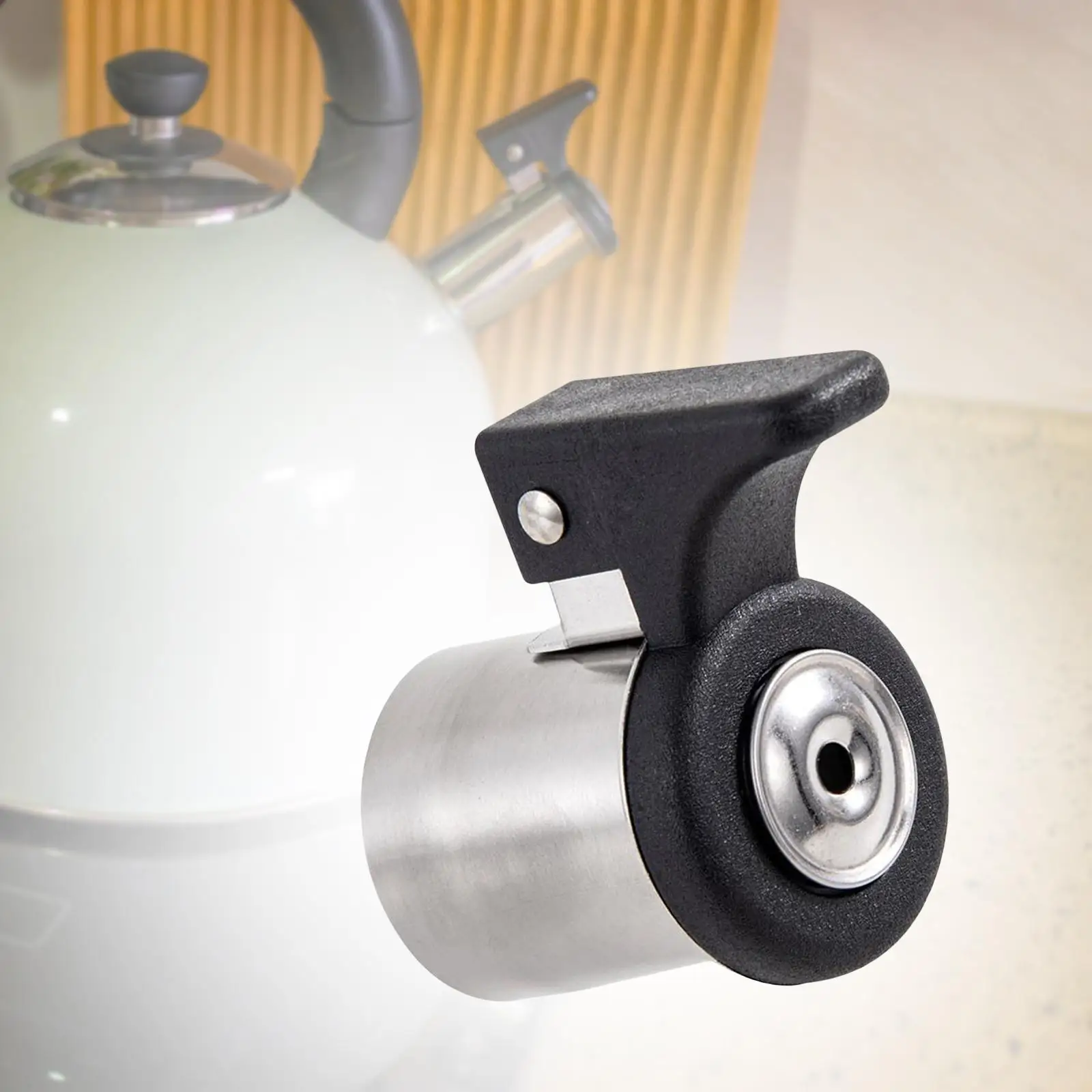 Durable Stainless Steel Whistling Kettle Nozzle Spout for Electric Water Kettle Loud Boiling Alarm