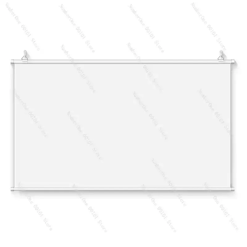 Wall-mounted projection screen photon white plastic white fiberglass gray fiberglass white coral gray diamond high gain